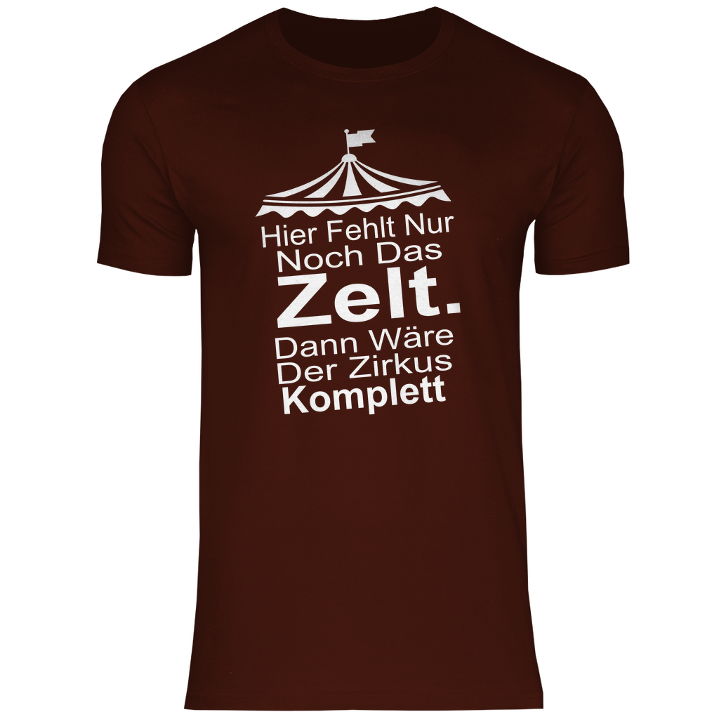 Herren T-Shirt hier fehlt nur noch-w