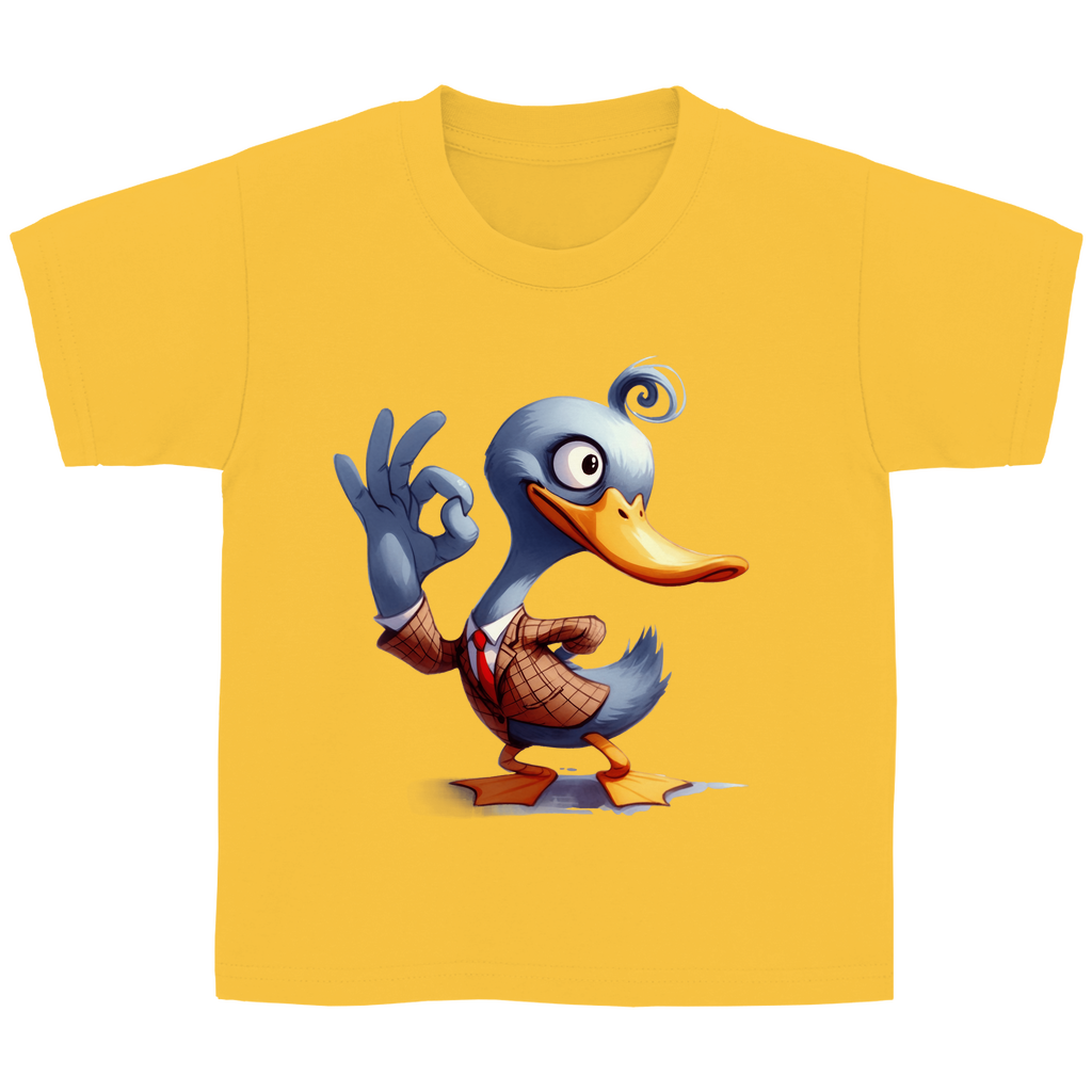 Kinder Basic T-Shirt ente01
