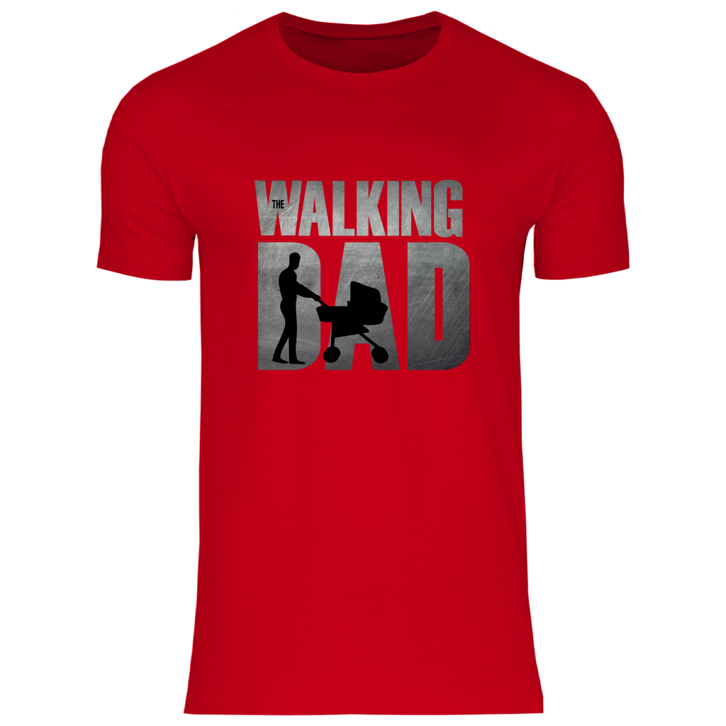 Herren T-Shirt Walking Dad