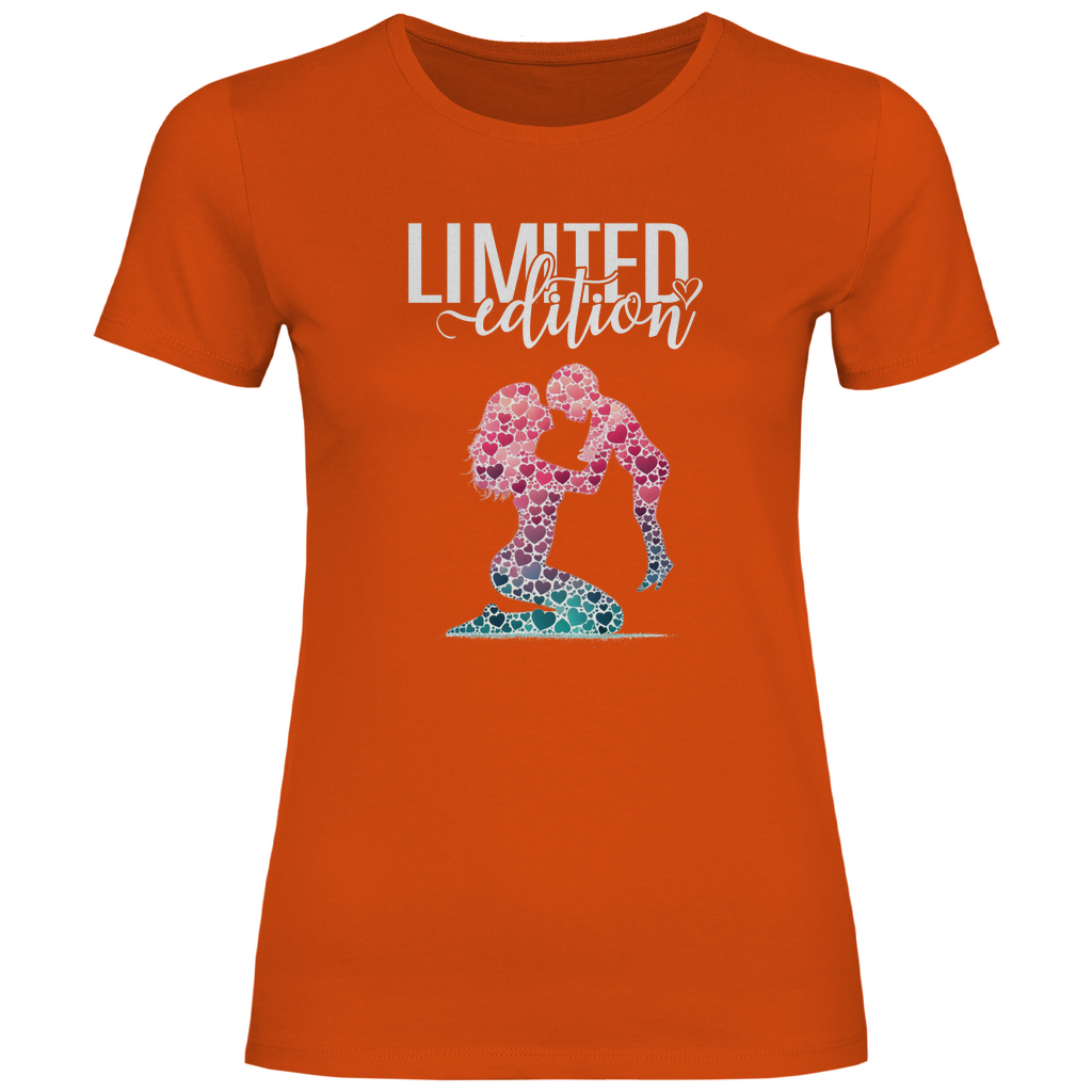 Damen T-Shirt mutter mit kind-01