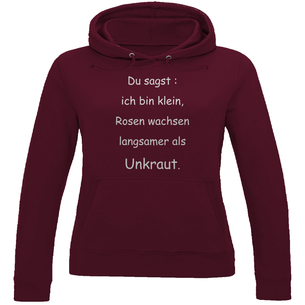 Damen Hoodie spruch019