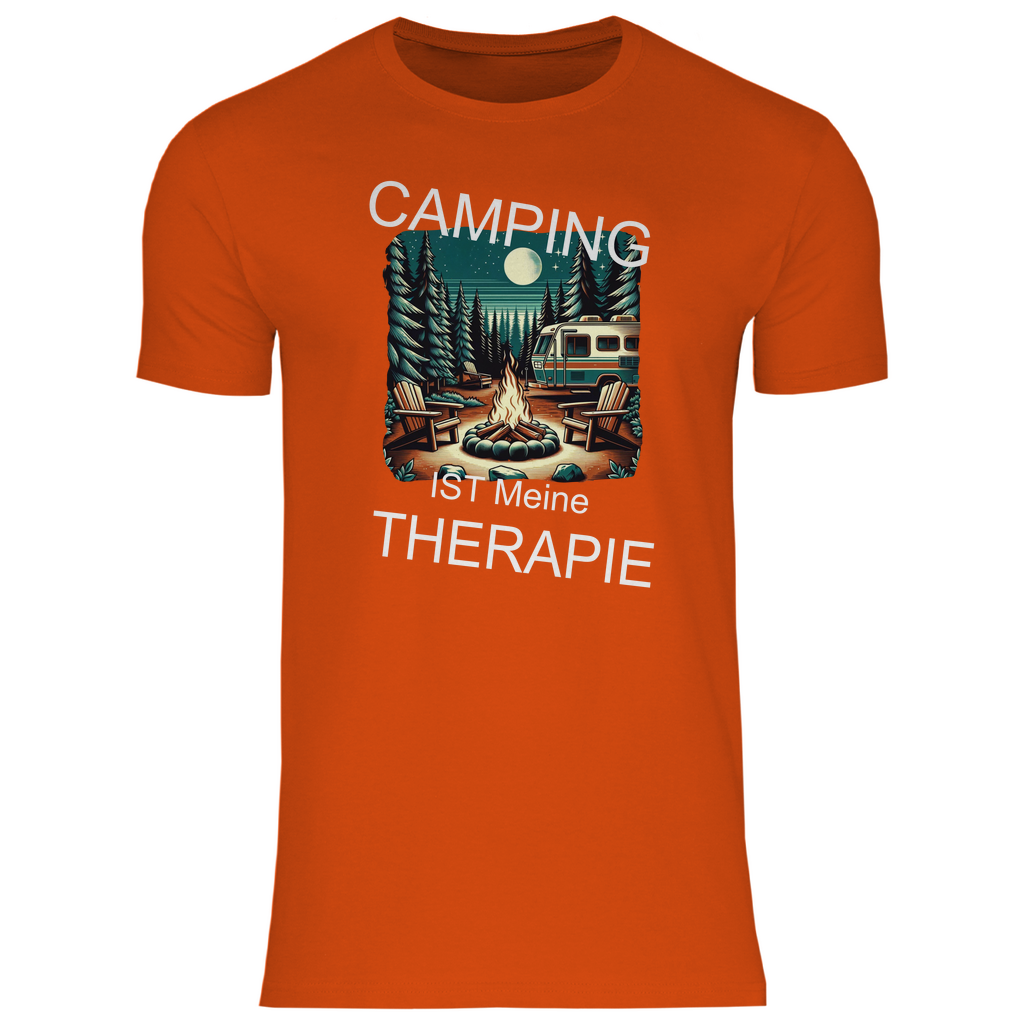 Herren T-Shirt Camping-Therapie-01
