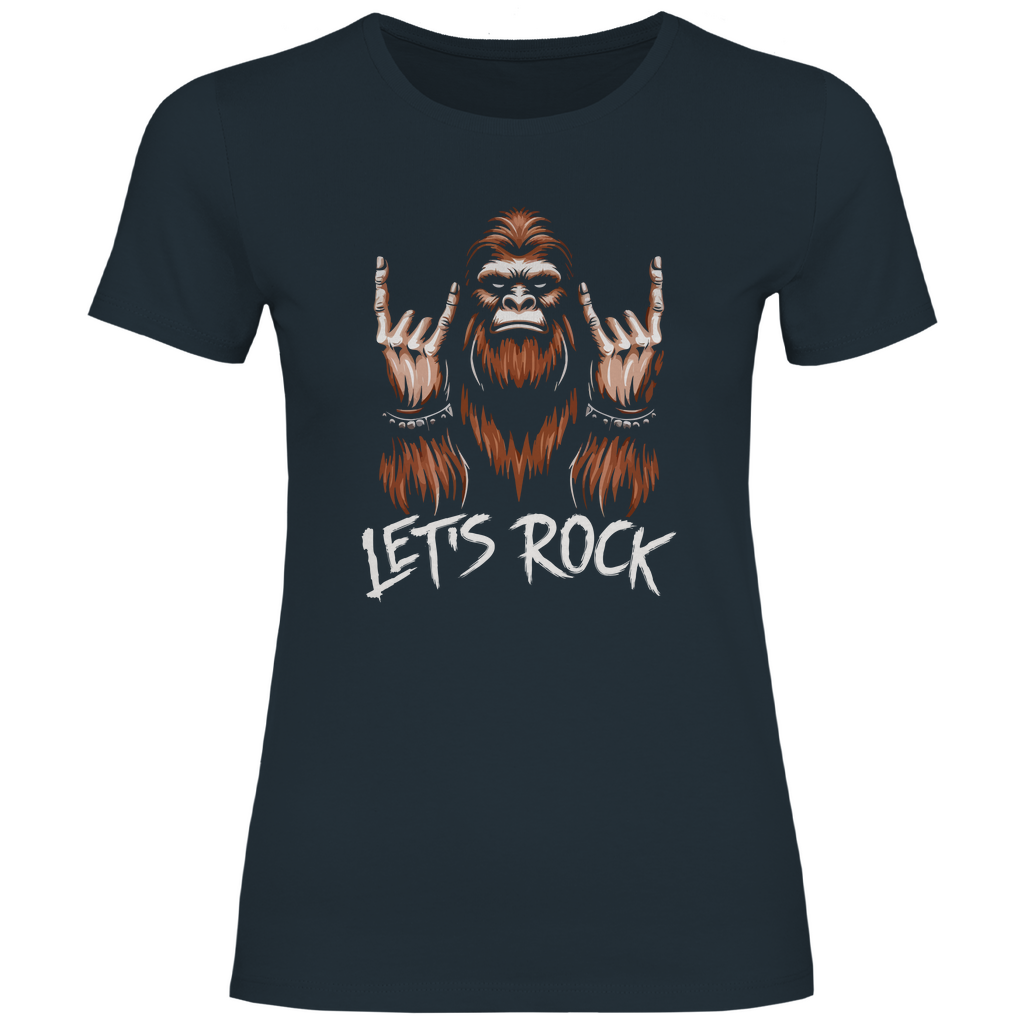 Damen T-Shirt let´s rock