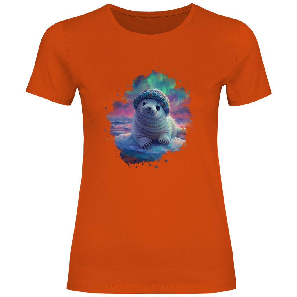 Damen T-Shirt Seehund-02