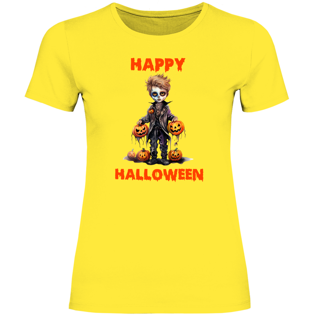 Damen T-Shirt Halloween-15