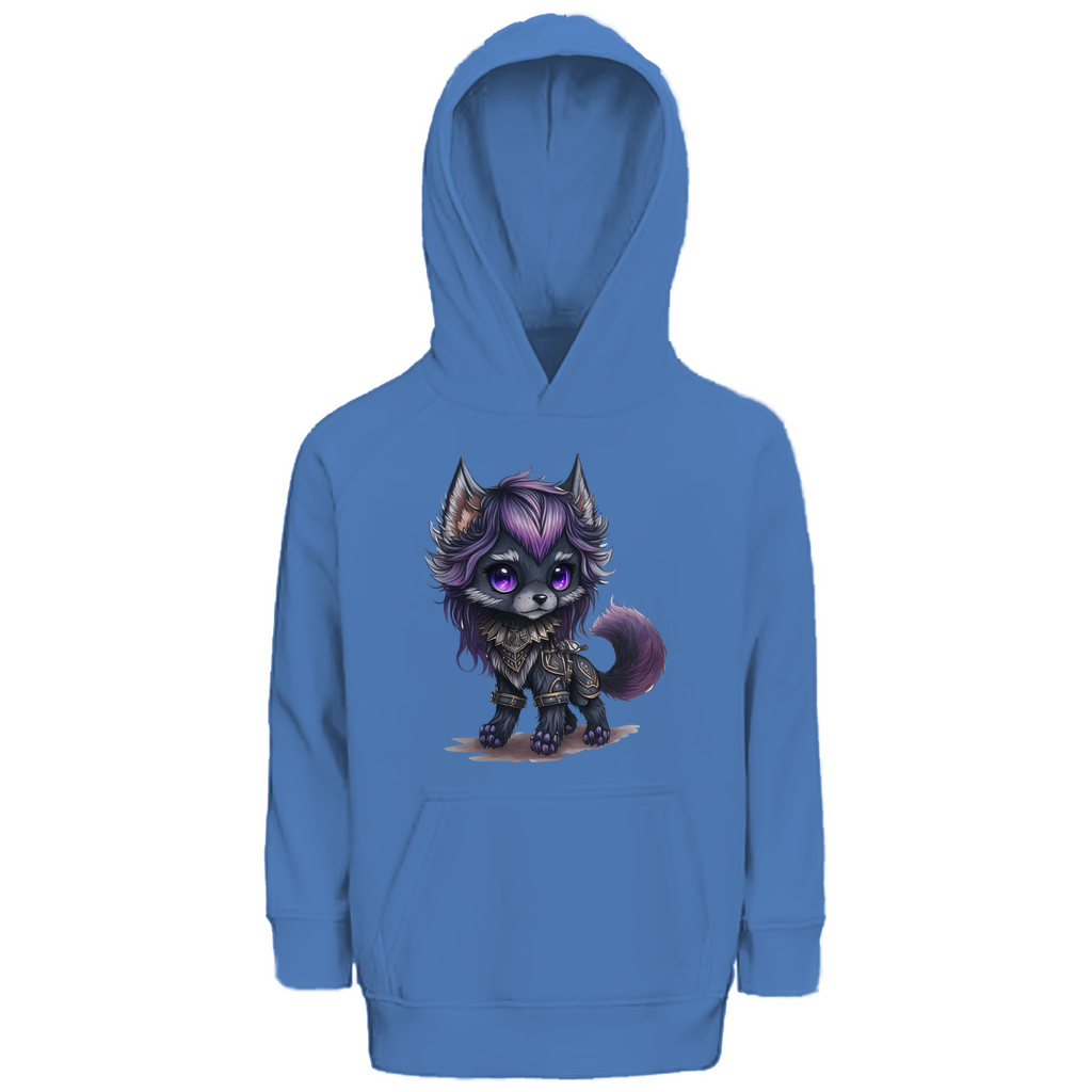 Kinder Premium Bio Hoodie wolf 02