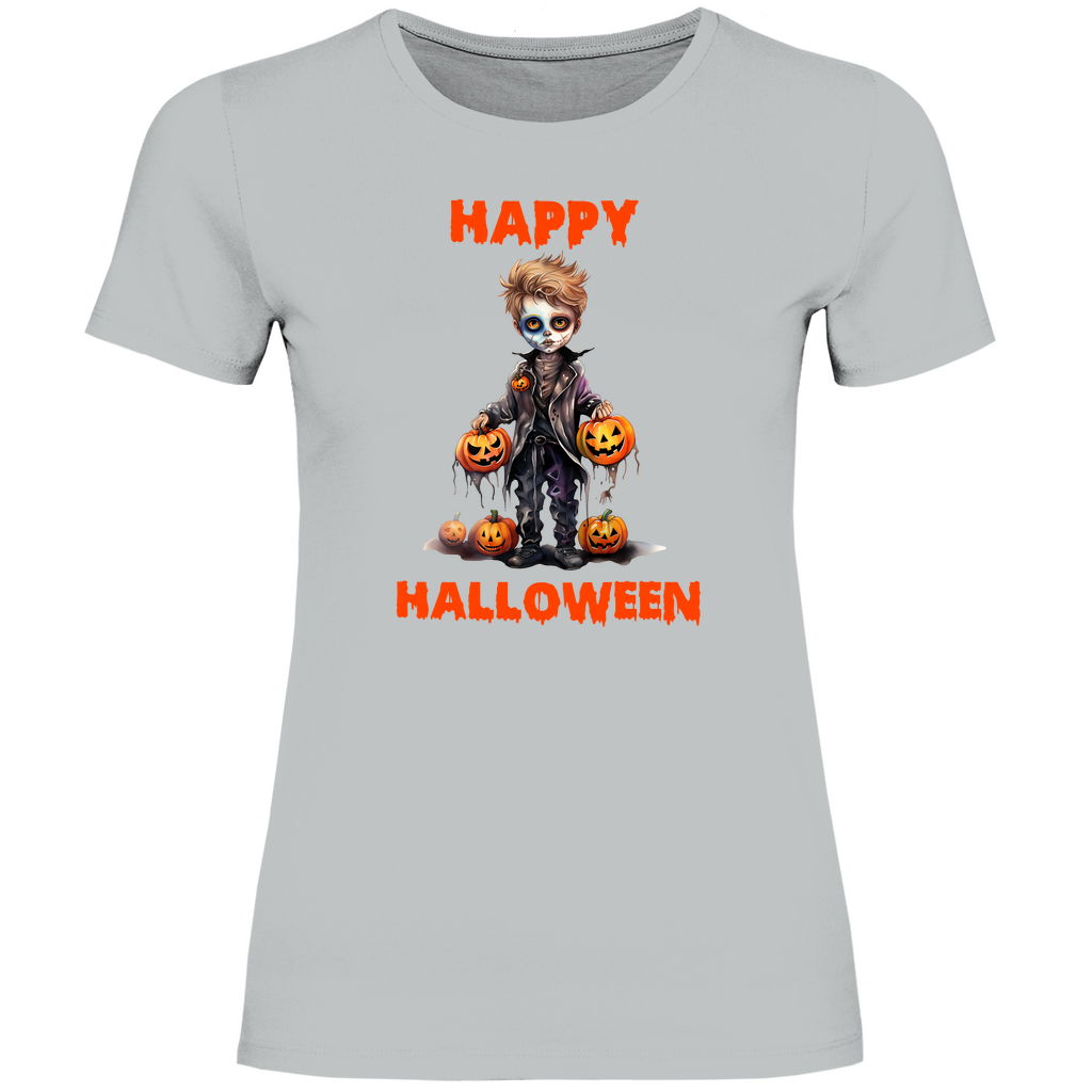Damen T-Shirt Halloween-15