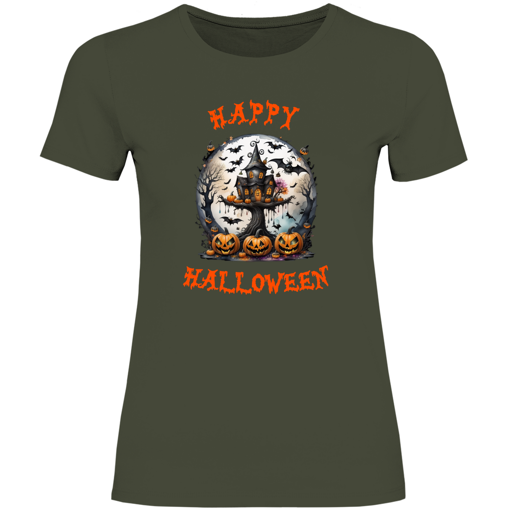 Damen T-Shirt HALLOWEEN-12