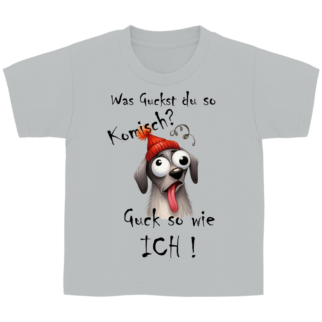 Kinder Basic T-Shirt was kuckst du ? 04S