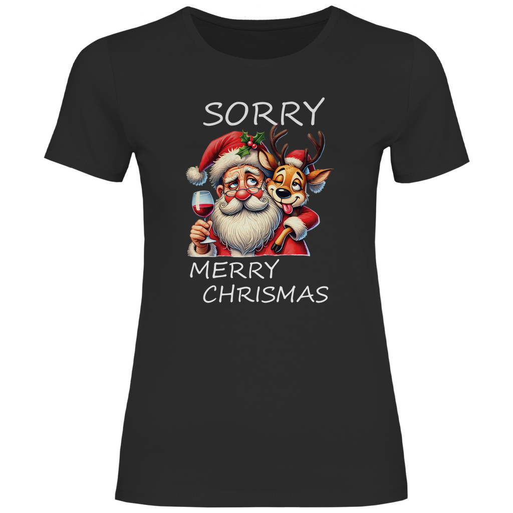 Damen T-Shirt weihnachten-13