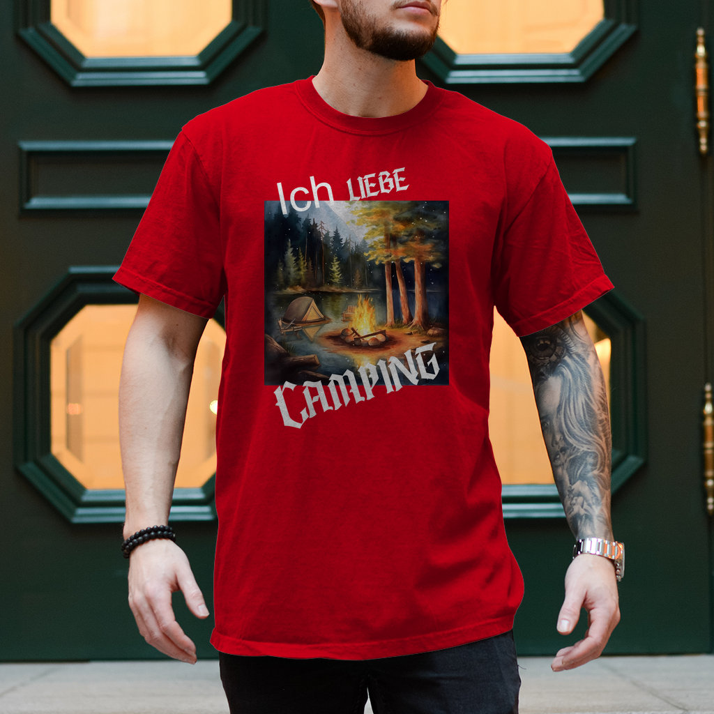 Herren T-Shirt Camping-01