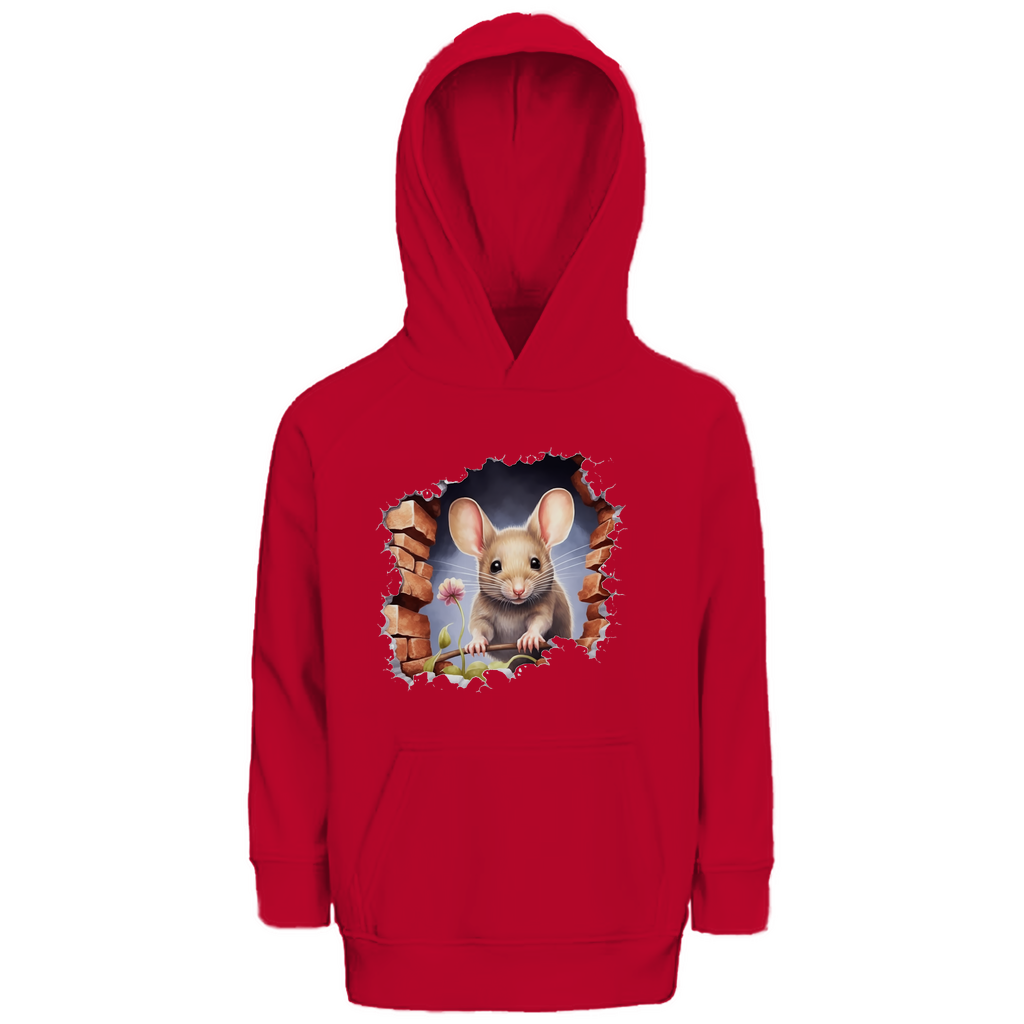 Kinder Premium Bio Hoodie maus-03
