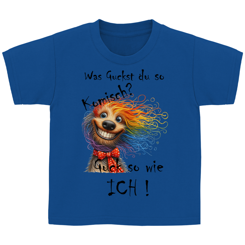 Kinder Basic T-Shirt was kuckst du ? 03S