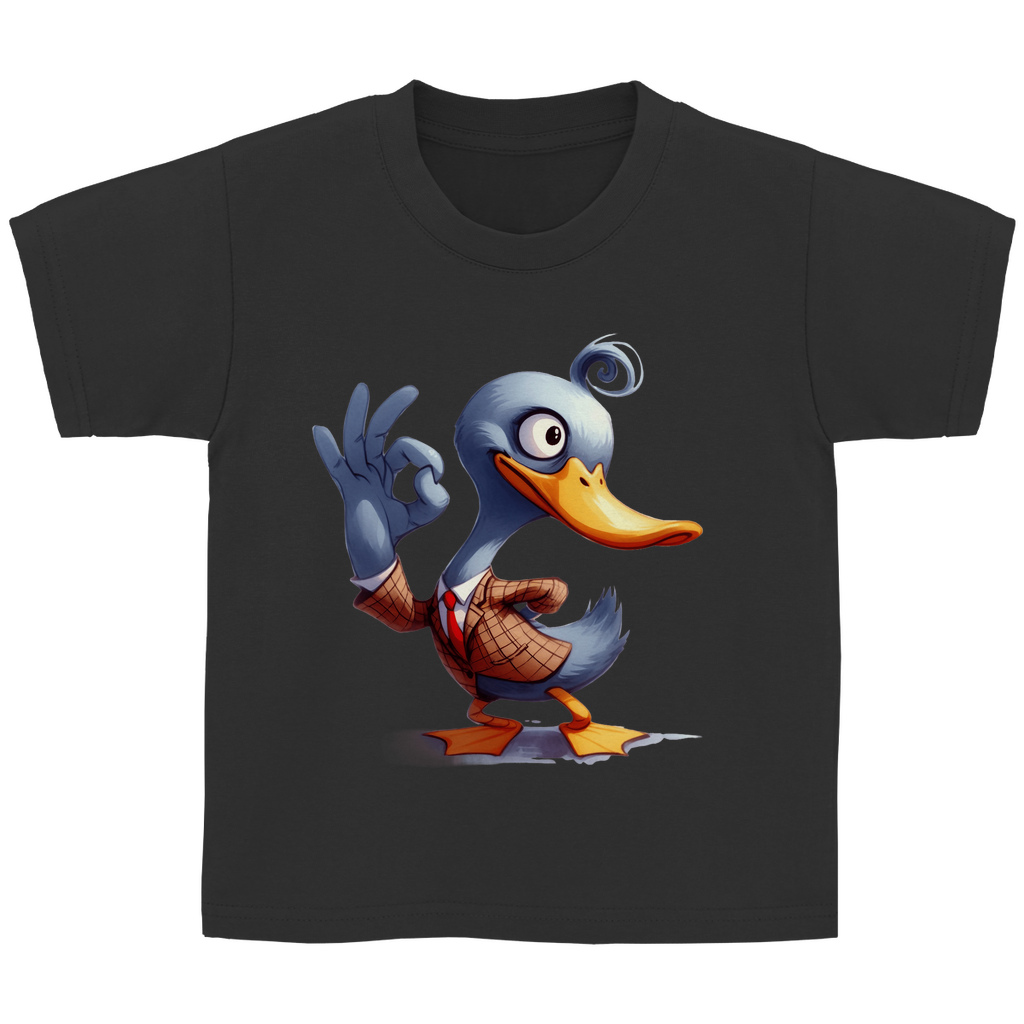 Kinder Basic T-Shirt ente01