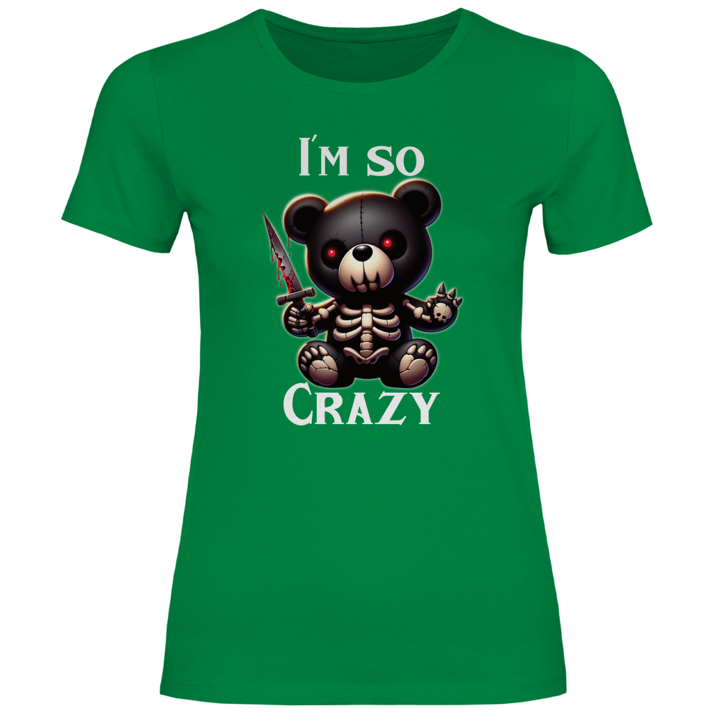 Damen T-Shirt crazy-001