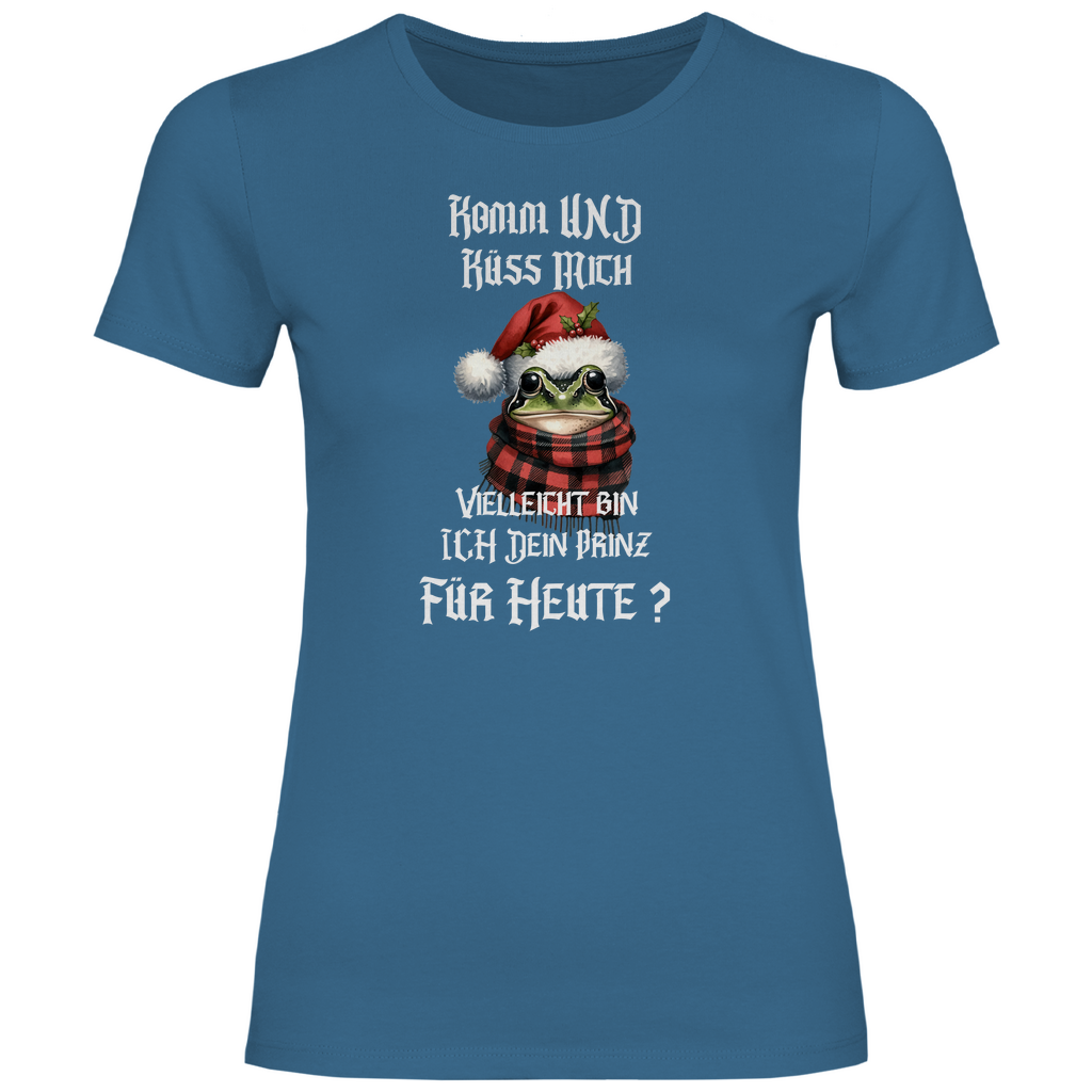 Damen T-Shirt Frosch-01
