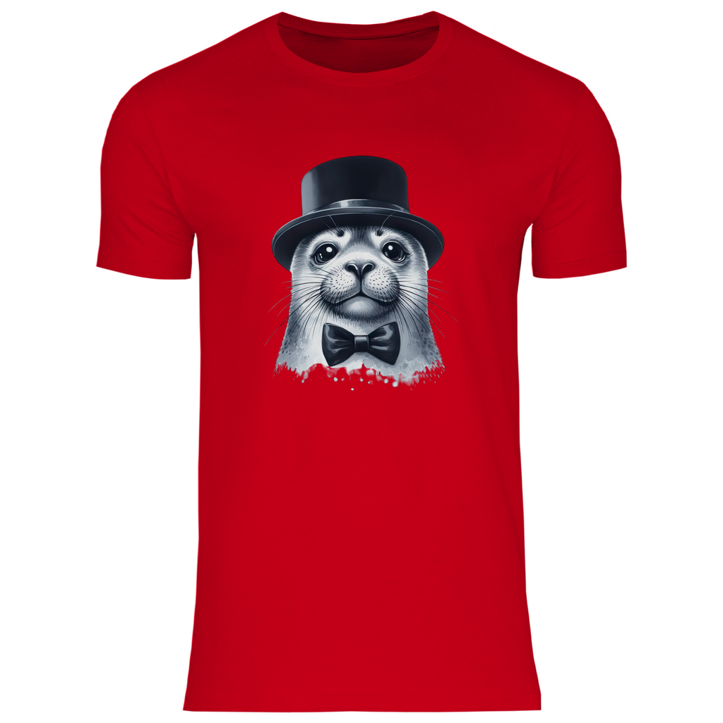 Herren T-Shirt Seehund-03