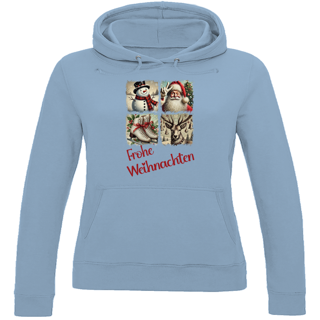 Damen Hoodie weihnachten-10