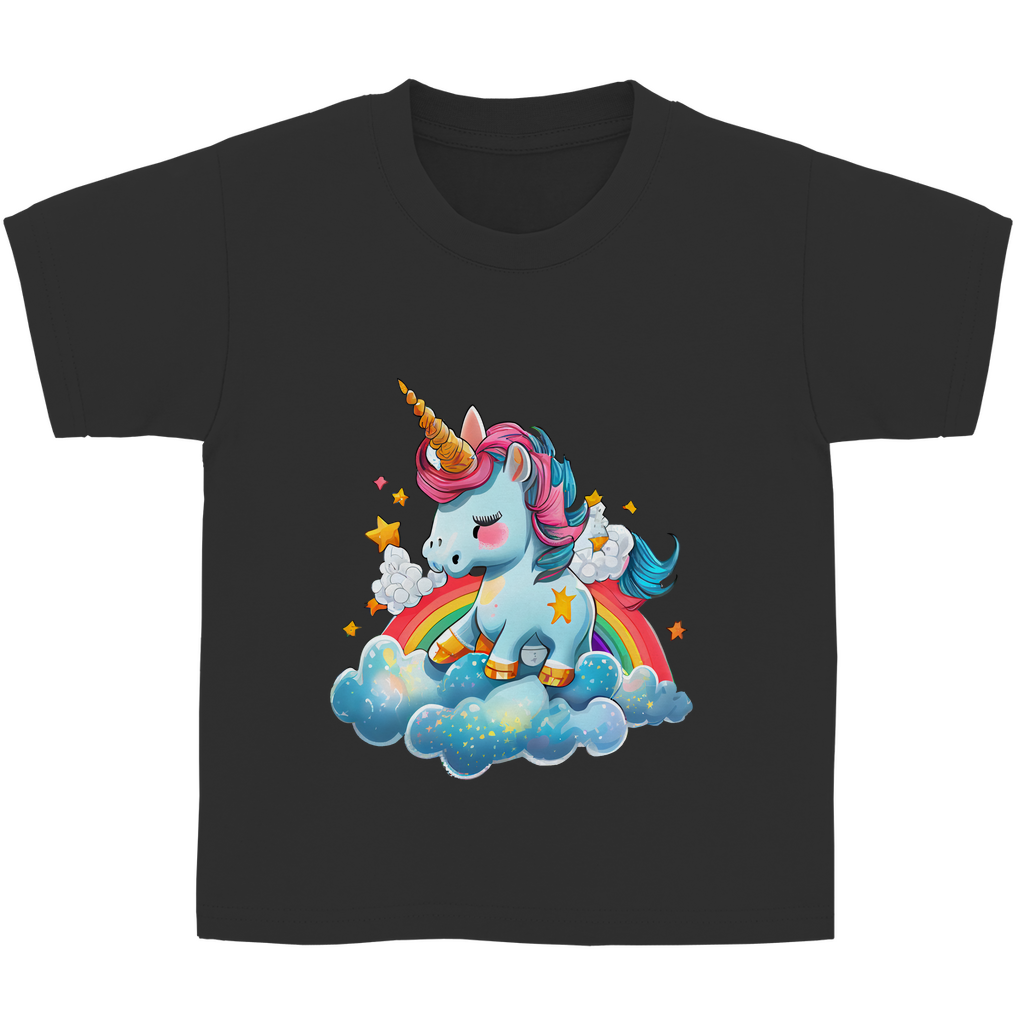 Kinder Basic T-Shirt unicorn-01