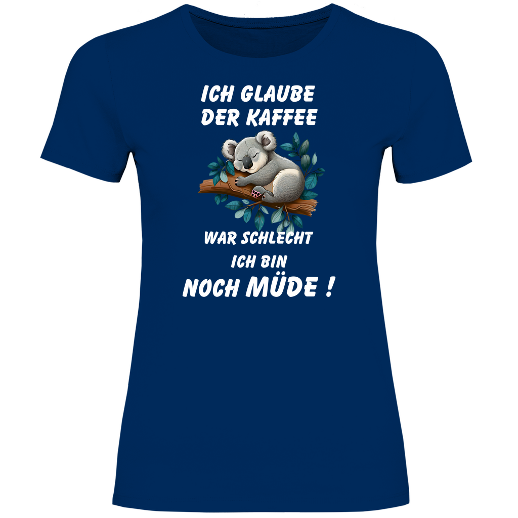 Damen T-Shirt kaffee-01