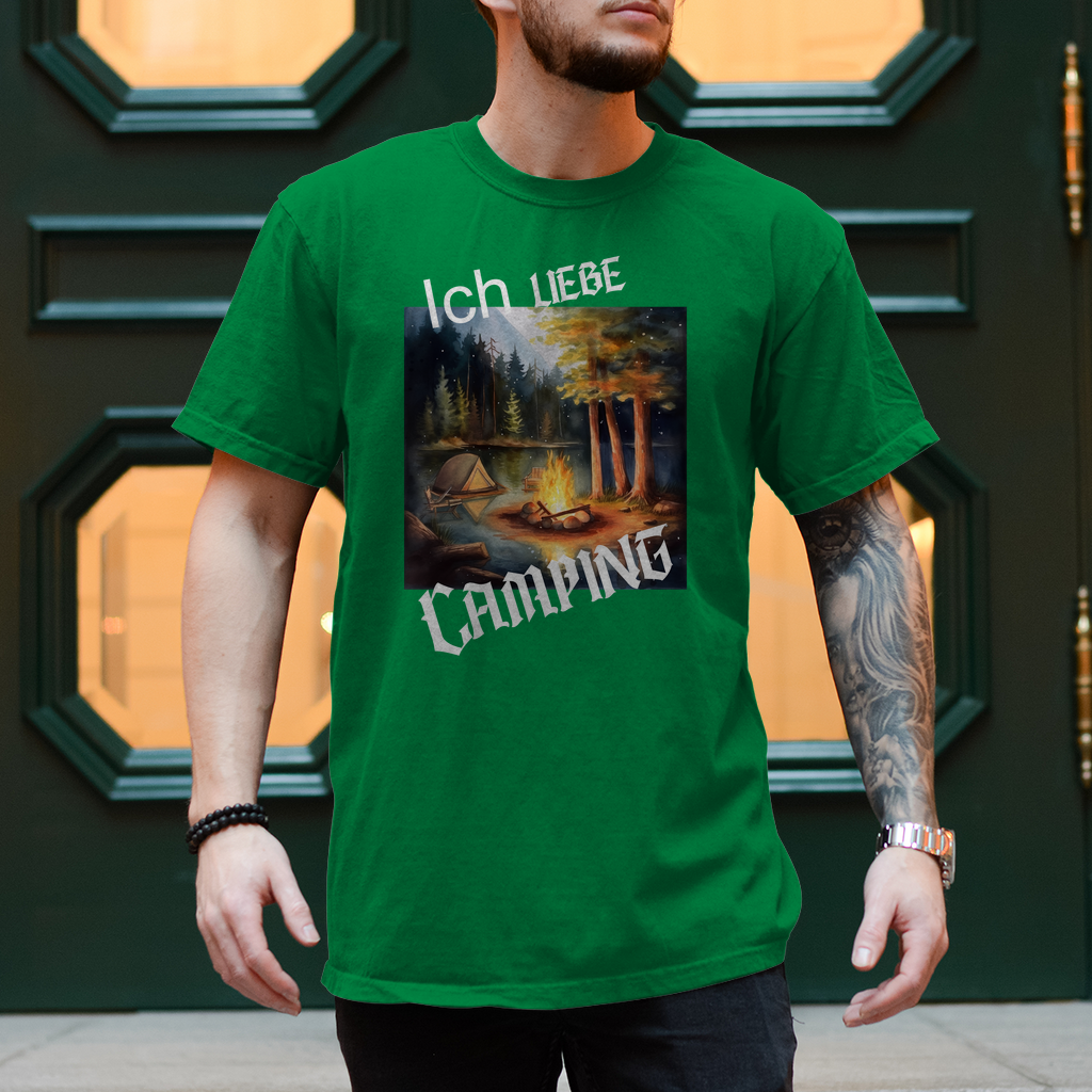 Herren T-Shirt Camping-01