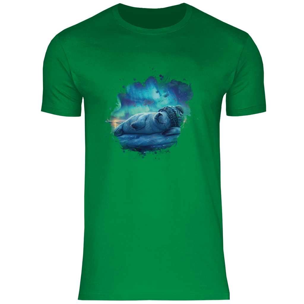 Herren T-Shirt Seehund-01