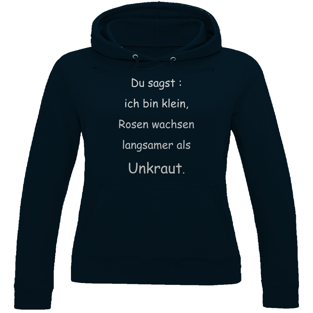 Damen Hoodie spruch019