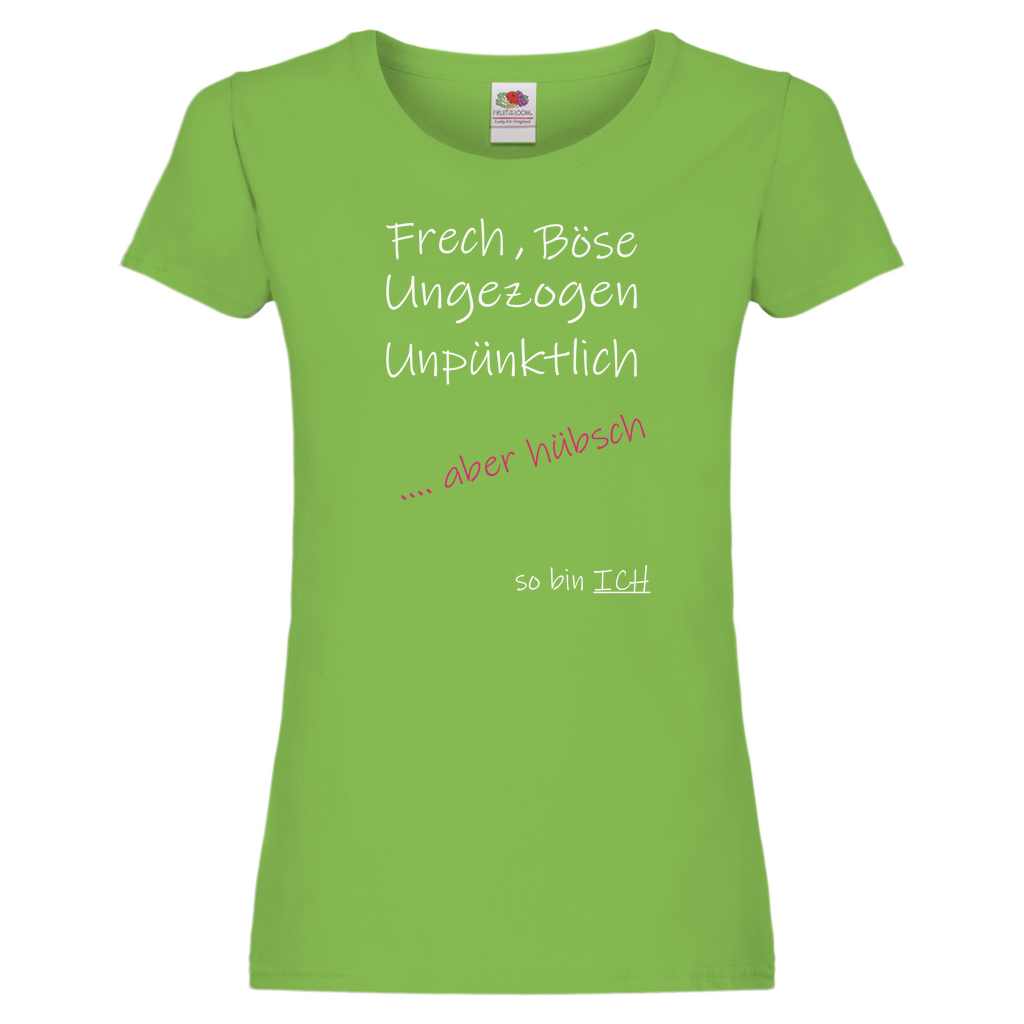 Damen Promo T-Shirt Spruch0008W