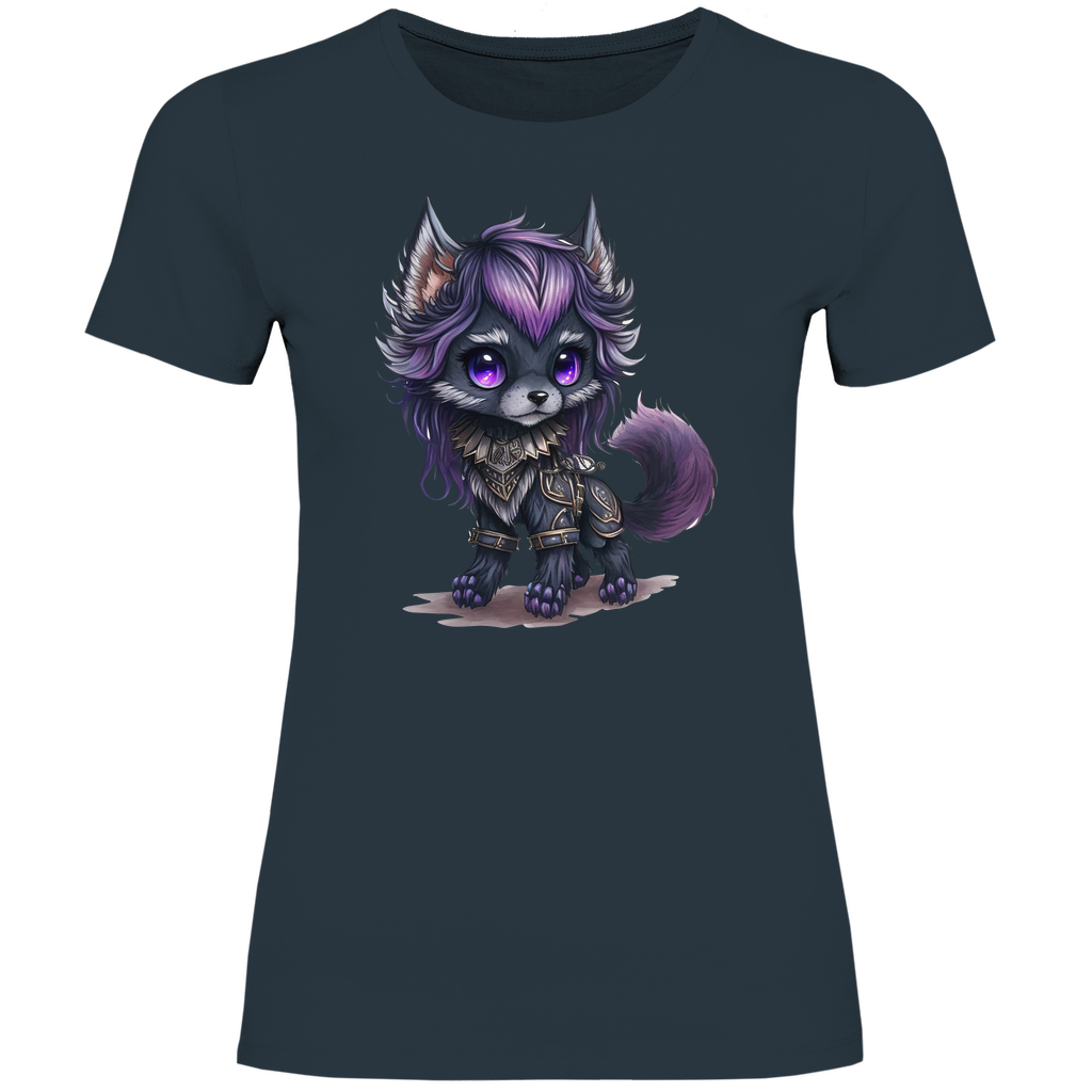 Damen T-Shirt wolf 02