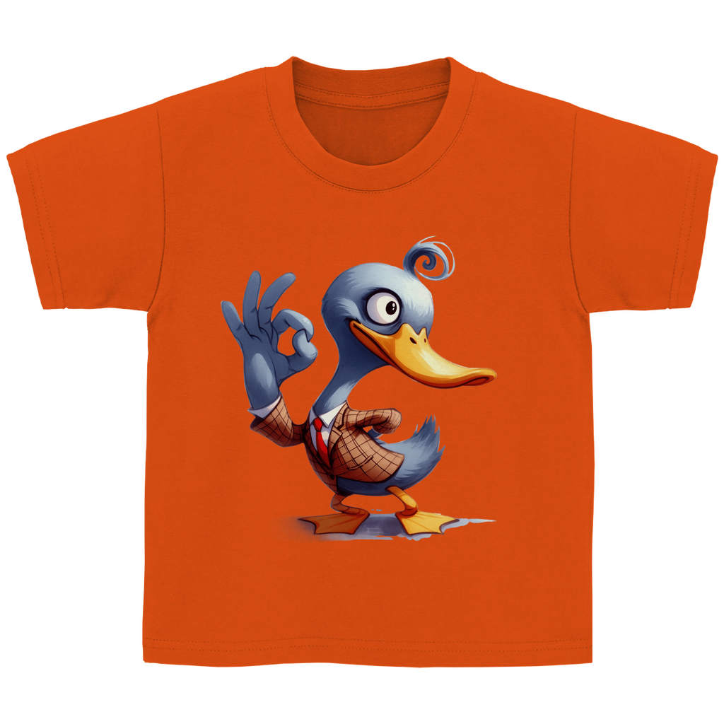Kinder Basic T-Shirt ente01