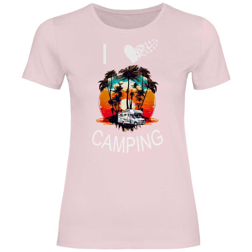 Damen T-Shirt Camping-05