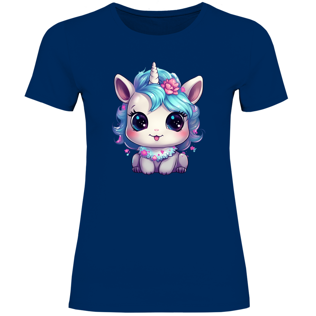 Damen T-Shirt unicorn-02