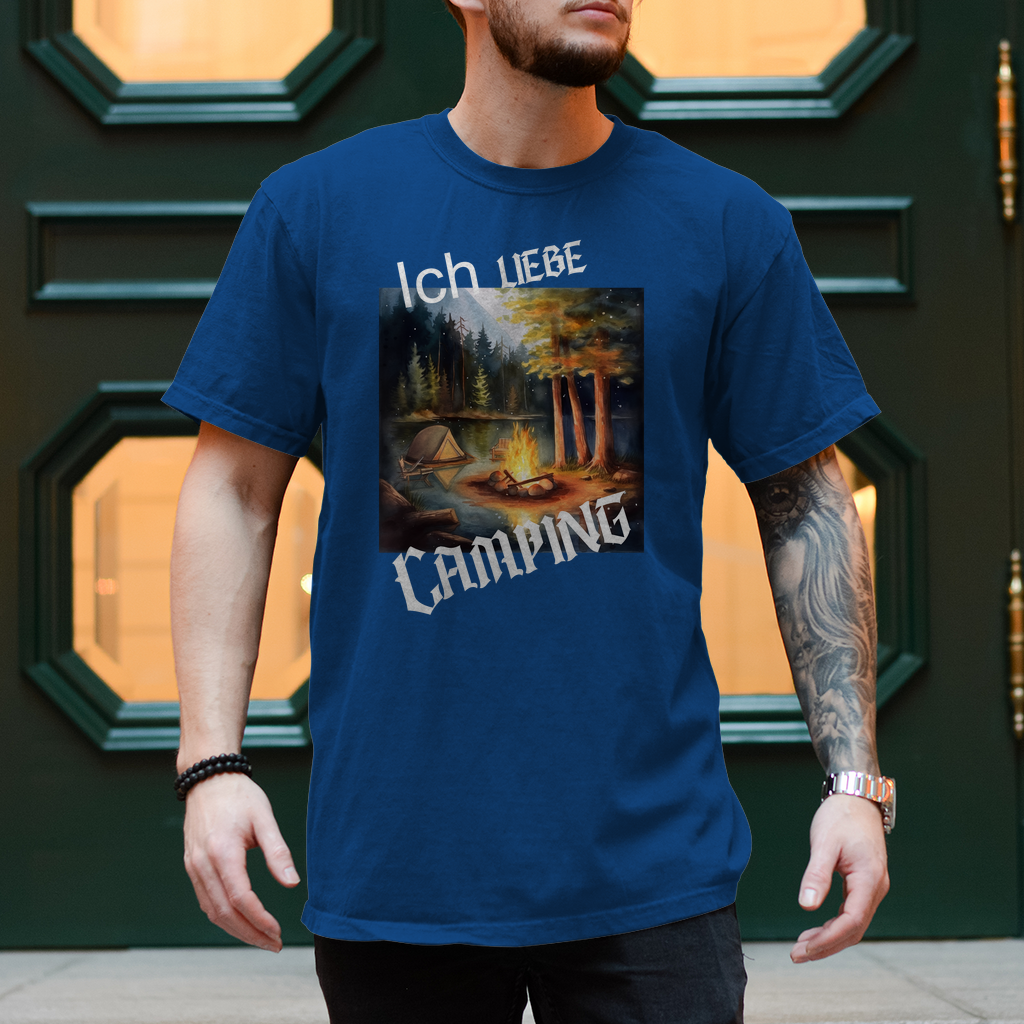 Herren T-Shirt Camping-01