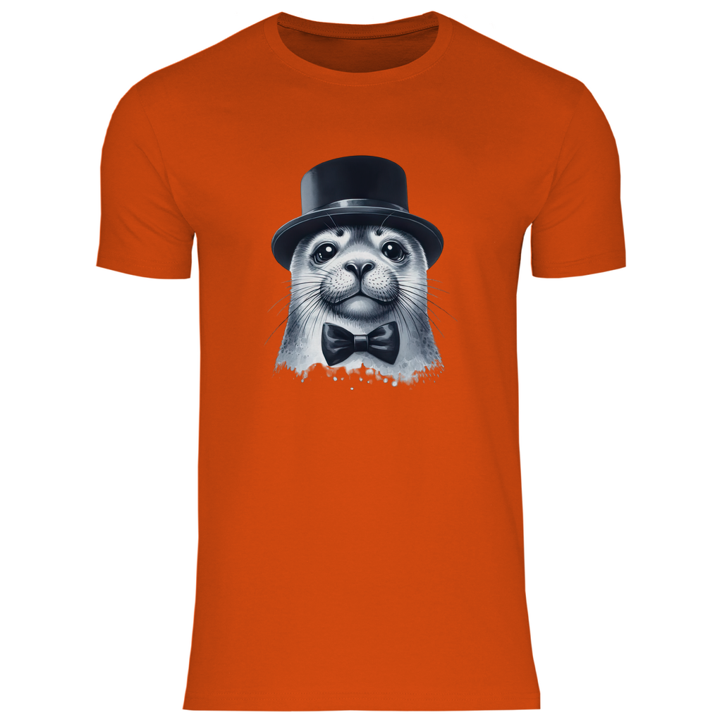 Herren T-Shirt Seehund-03