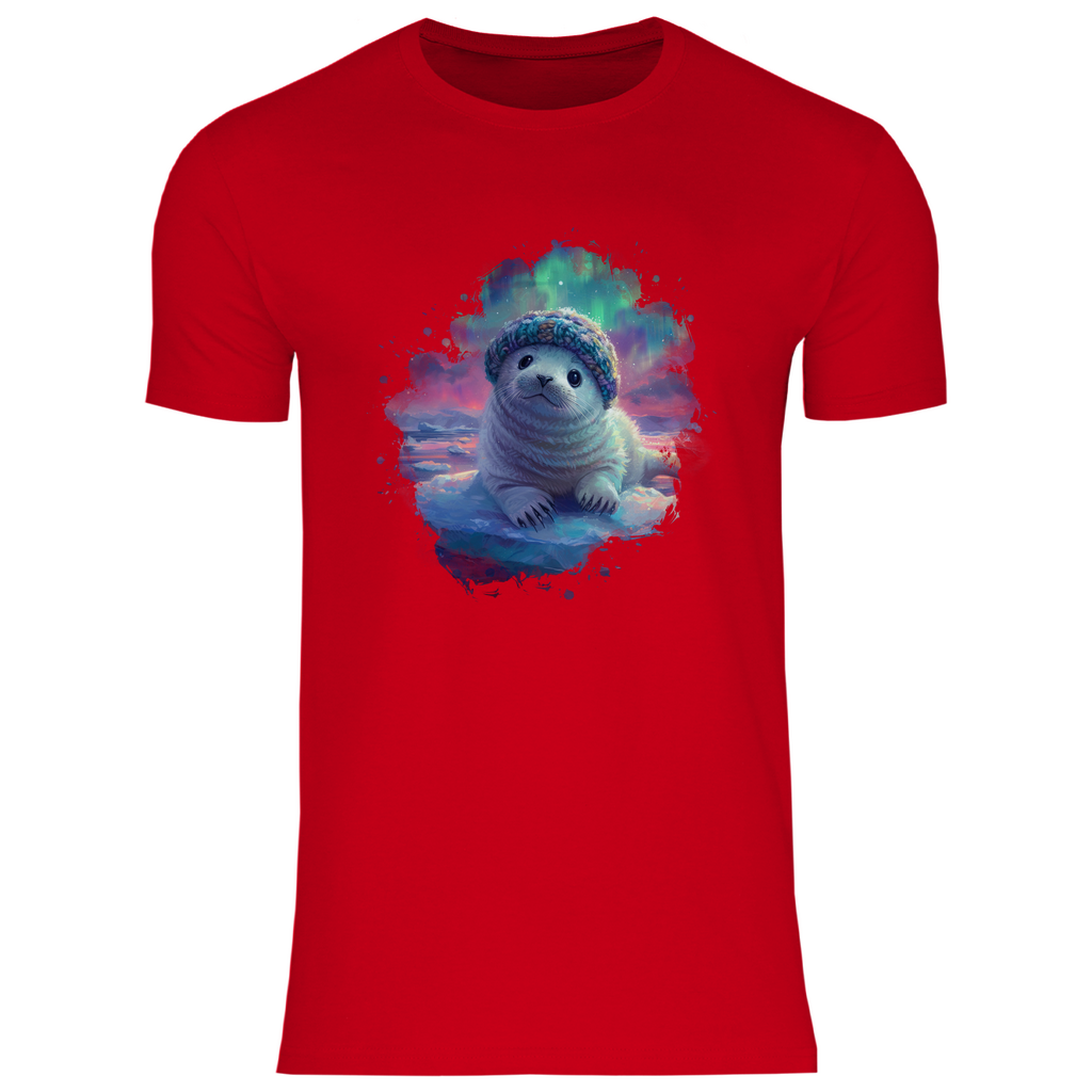Herren T-Shirt Seehund-02