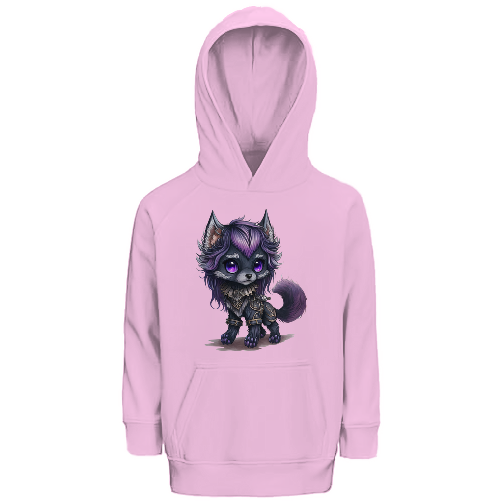 Kinder Premium Bio Hoodie wolf 02