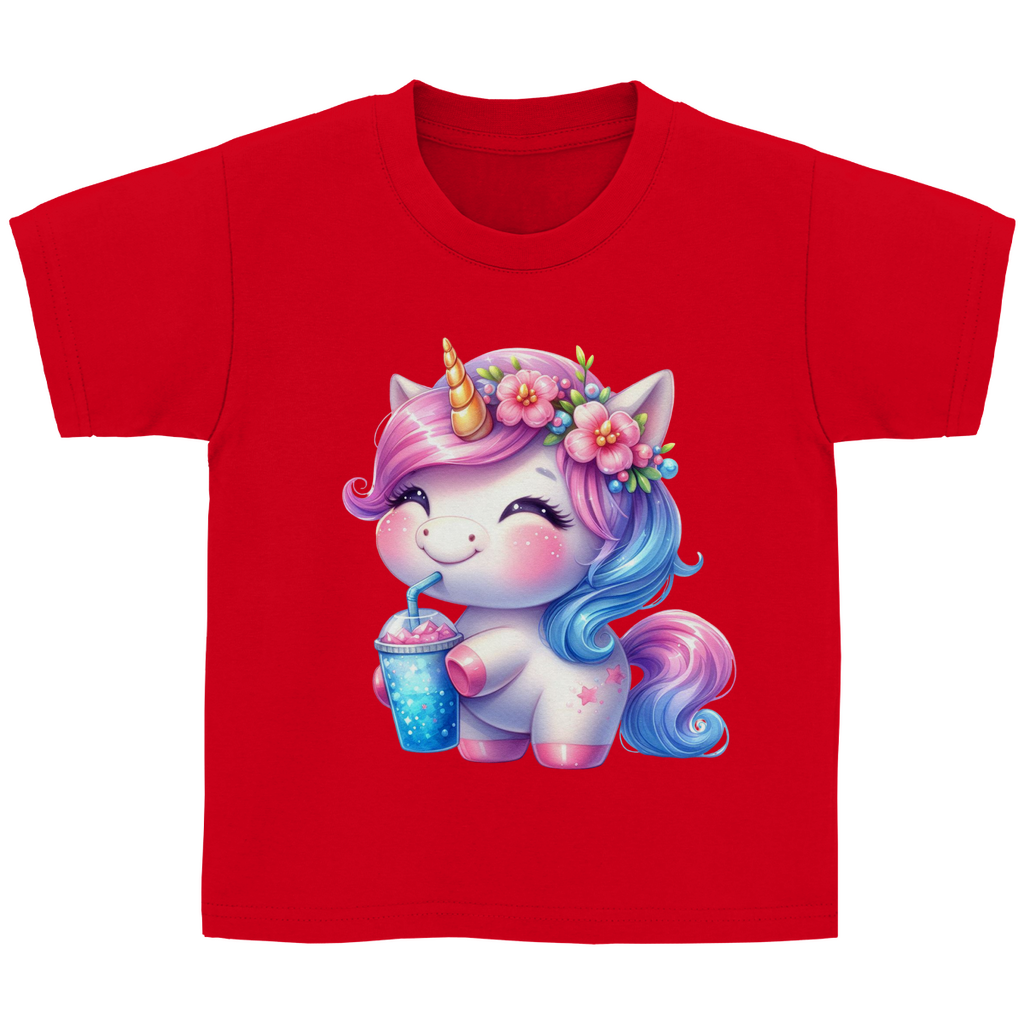 Kinder Basic T-Shirt kinder-einhorn-01