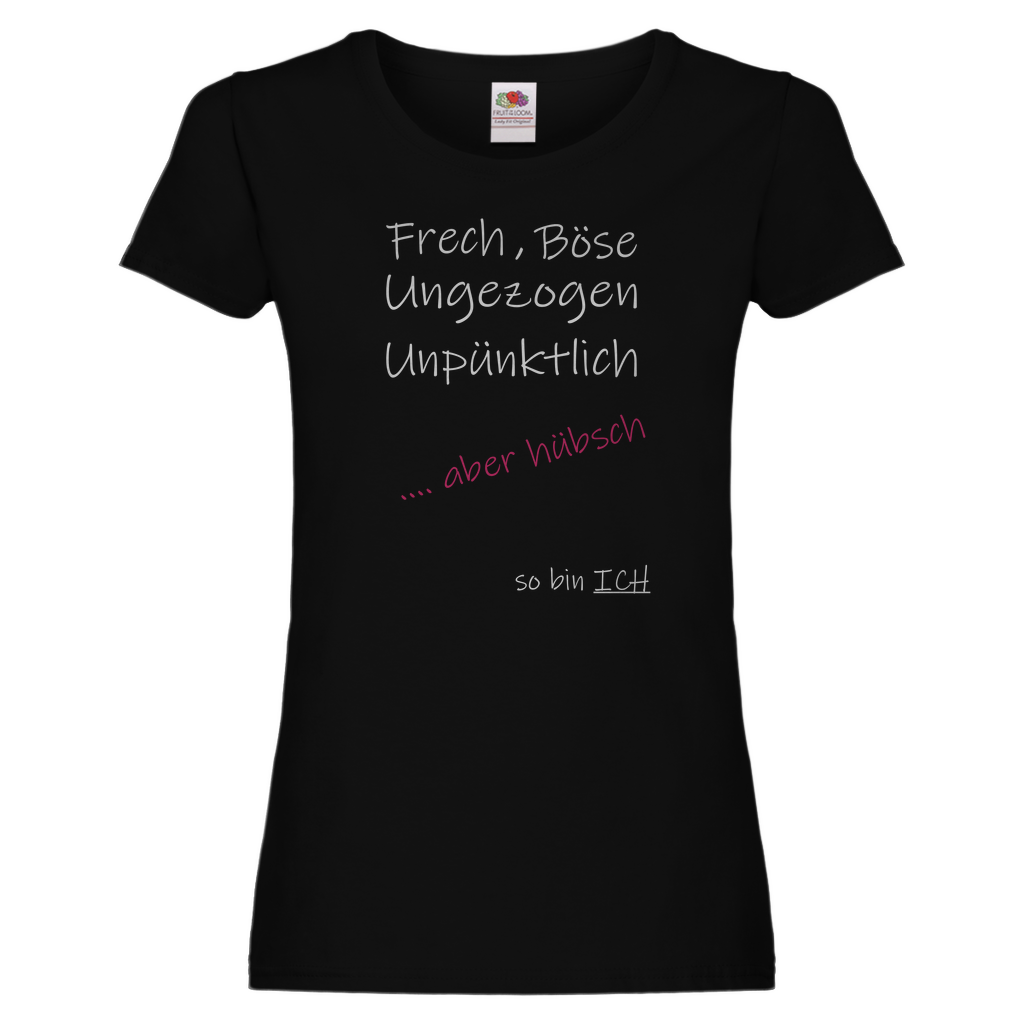 Damen Promo T-Shirt Spruch0008W