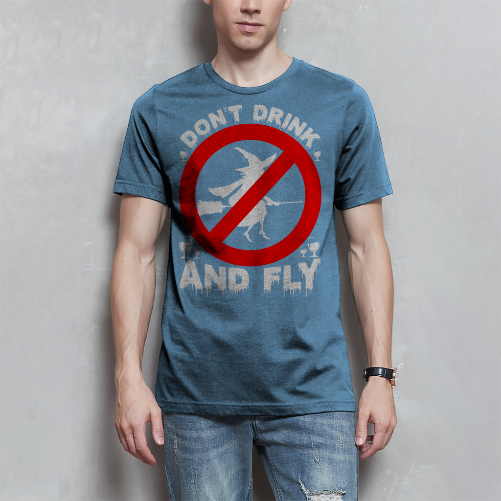 Herren T-Shirt dont drink and fly