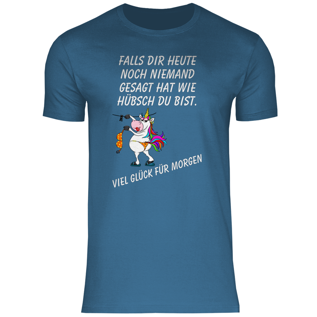 Herren T-Shirt wie hübsch