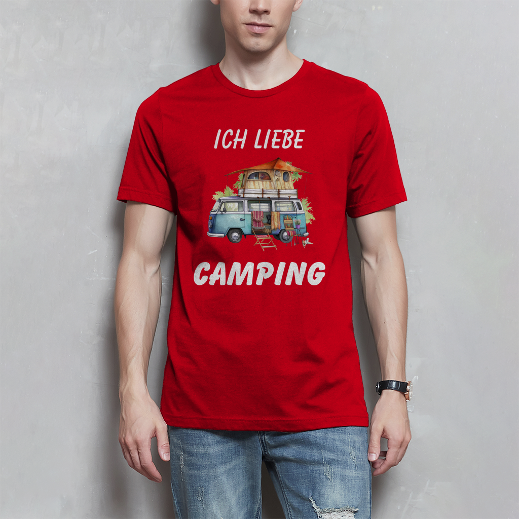 Herren T-Shirt Camping-04