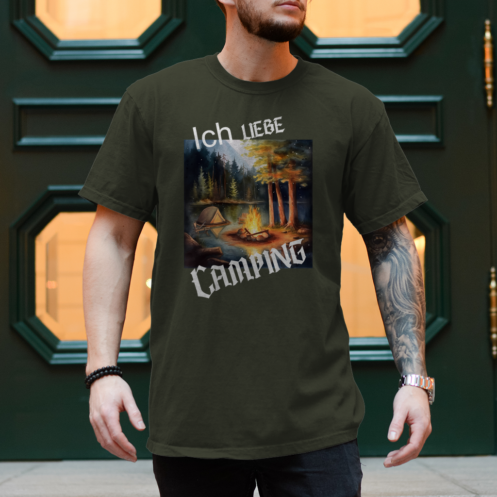 Herren T-Shirt Camping-01