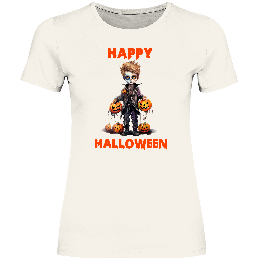 Damen T-Shirt Halloween-15