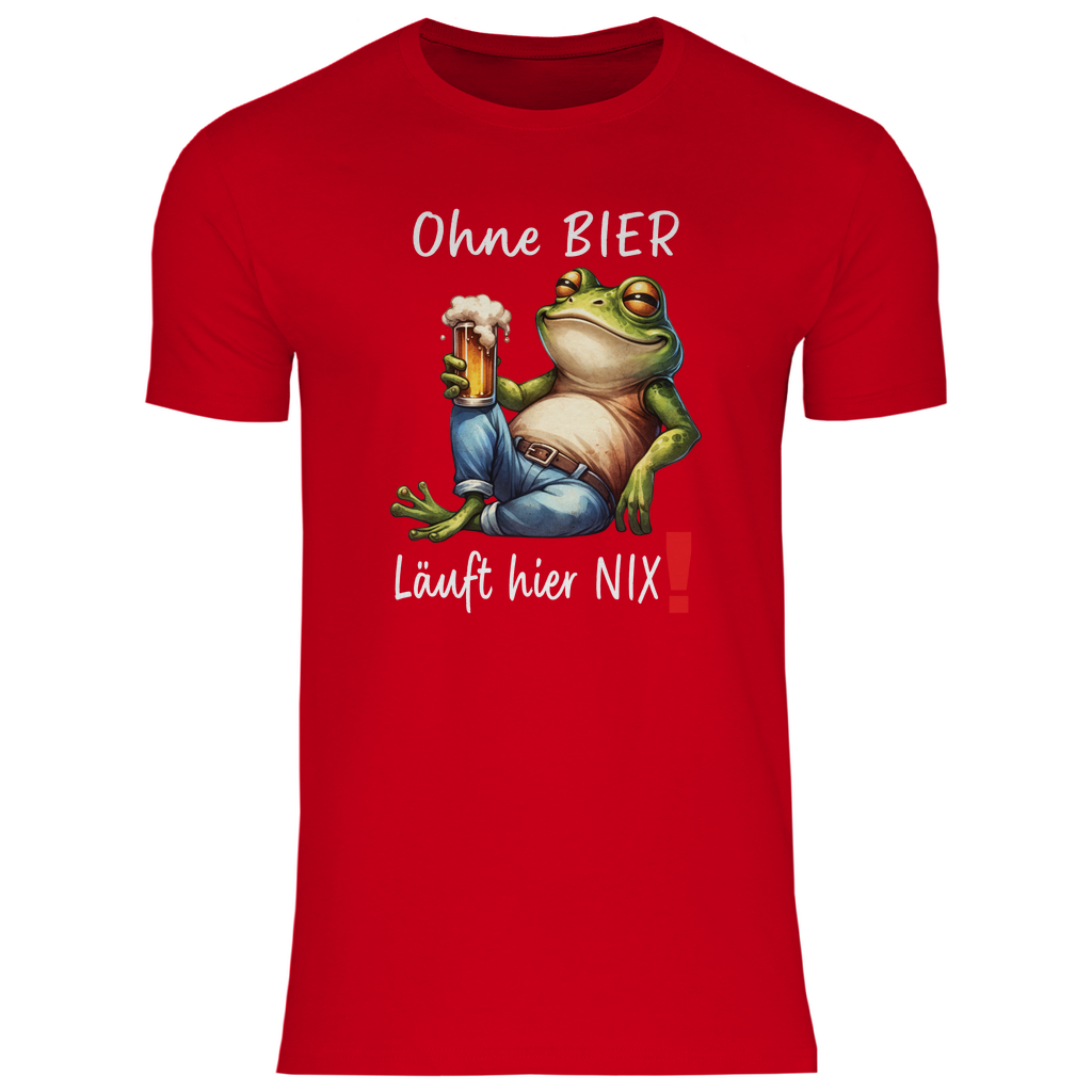 Herren T-Shirt Ohne Bier-01