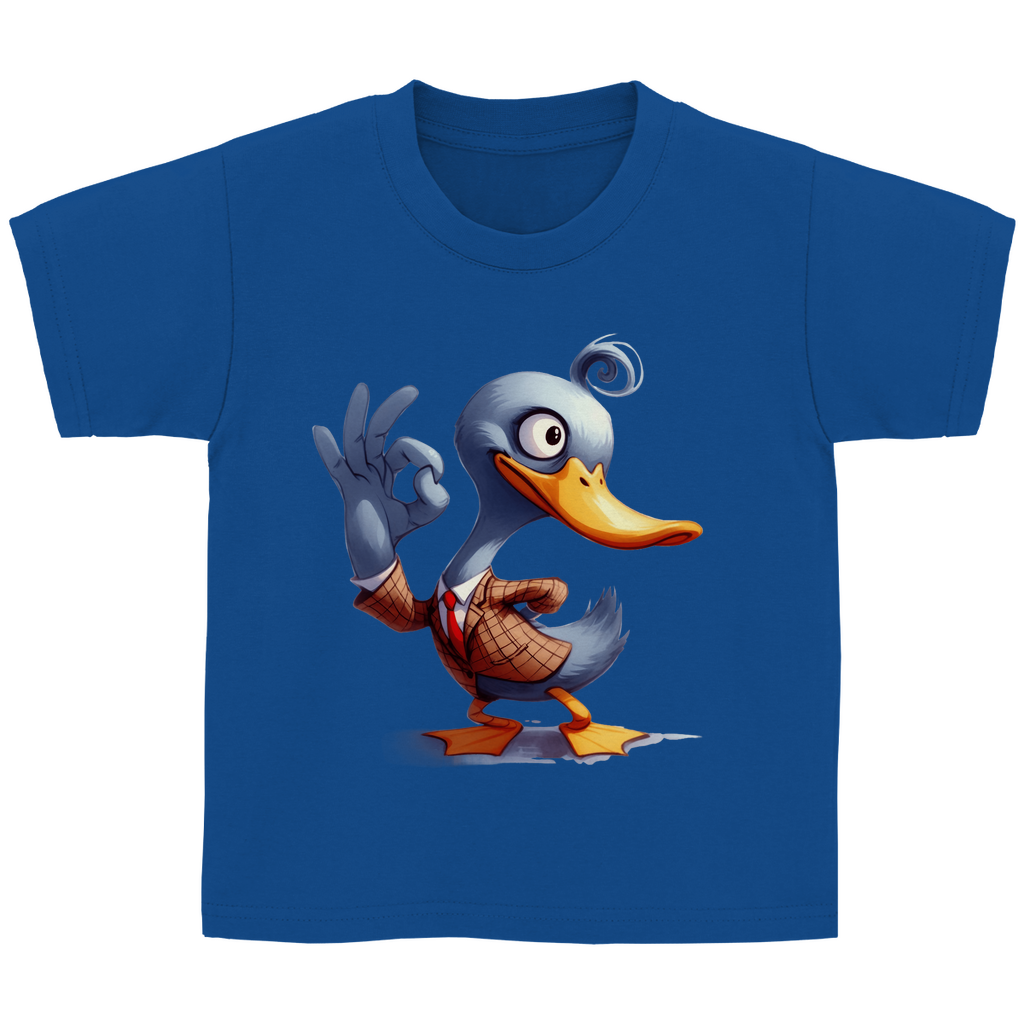 Kinder Basic T-Shirt ente01