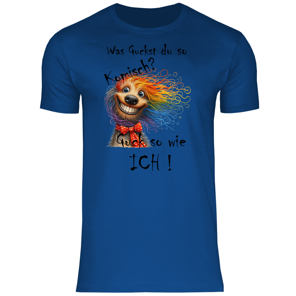 Herren T-Shirt was kuckst du ? 03S