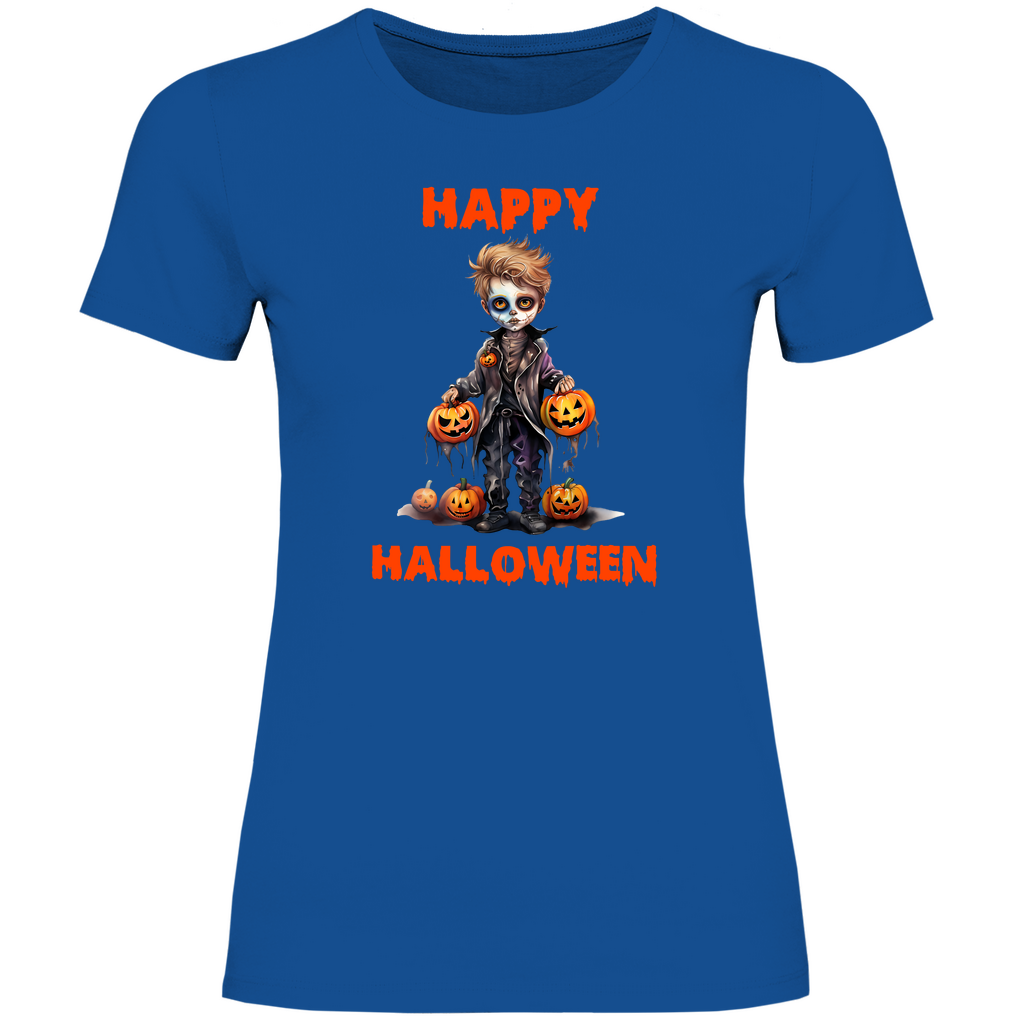 Damen T-Shirt Halloween-15