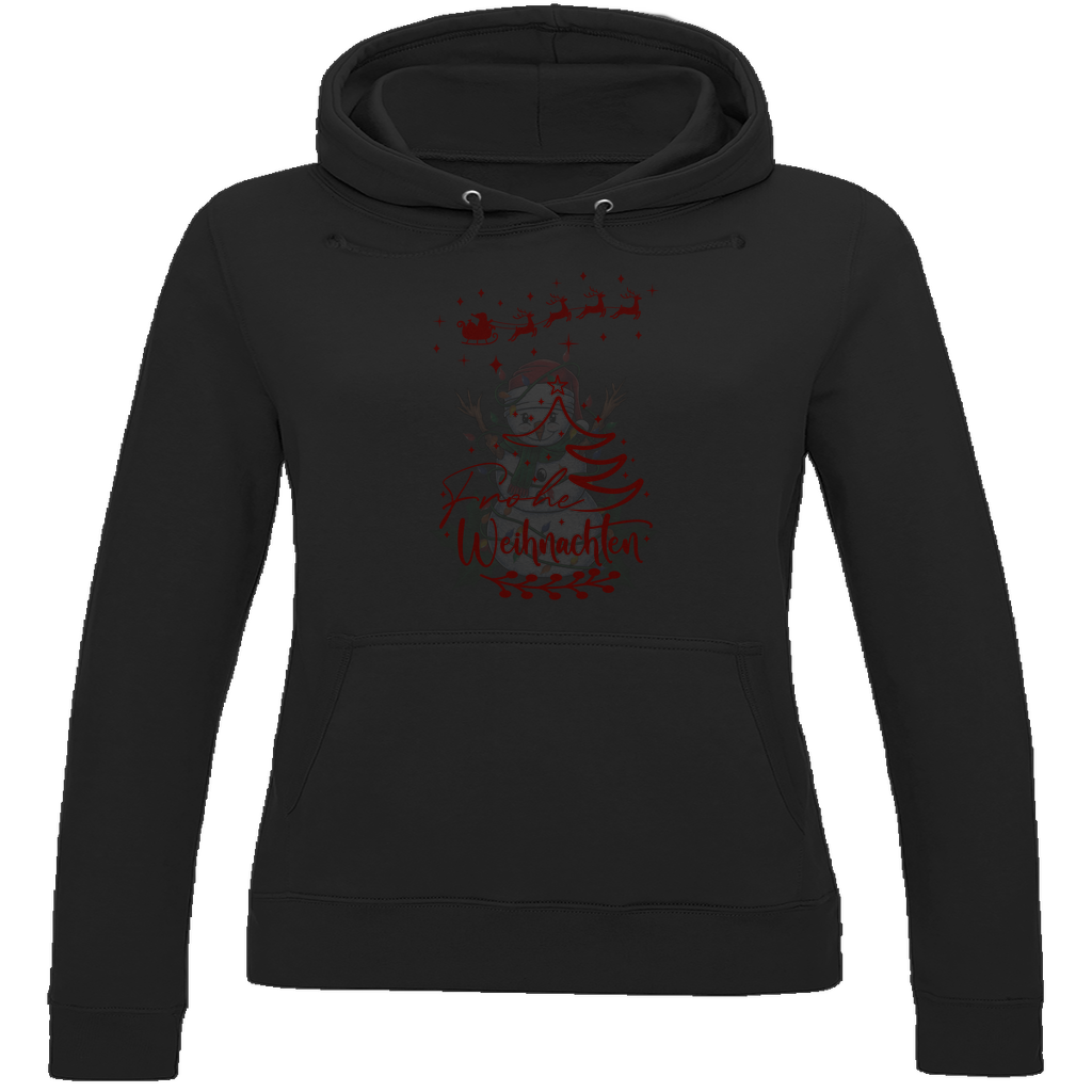Damen Hoodie weihnachten-09