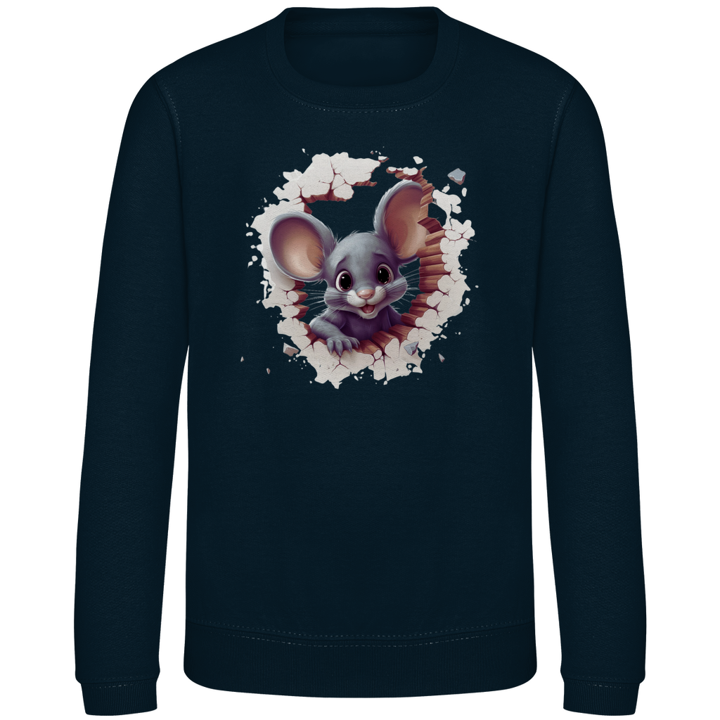 Kinder Sweatshirt maus-02