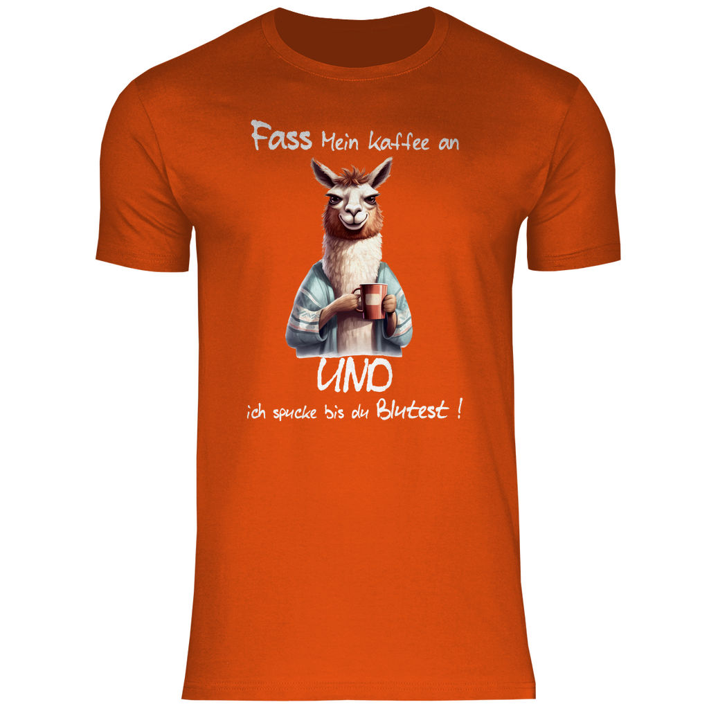 Herren T-Shirt Lama